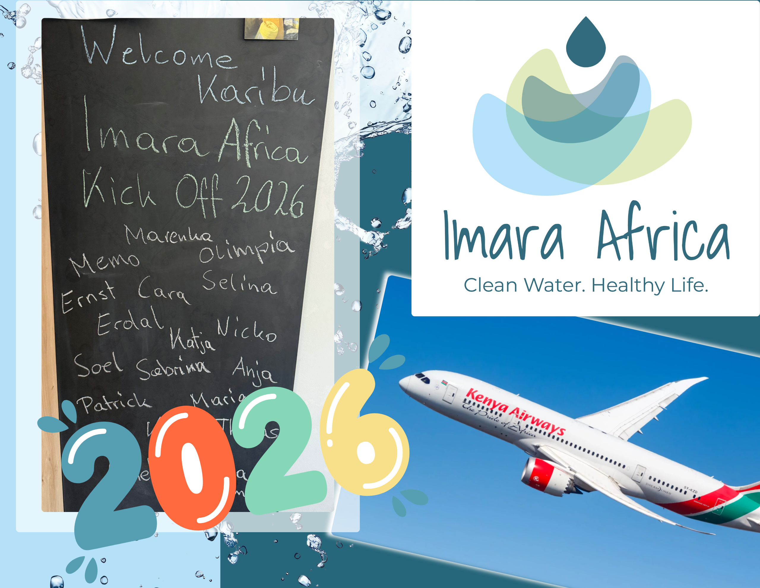 Imara Kick-off 2026: Gemeinsam für sauberes Wasser